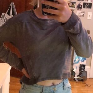 ART CLASS: cropped hoodie